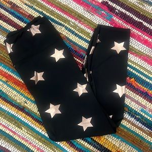 Nanette Lepore Gold Star Leggings - New